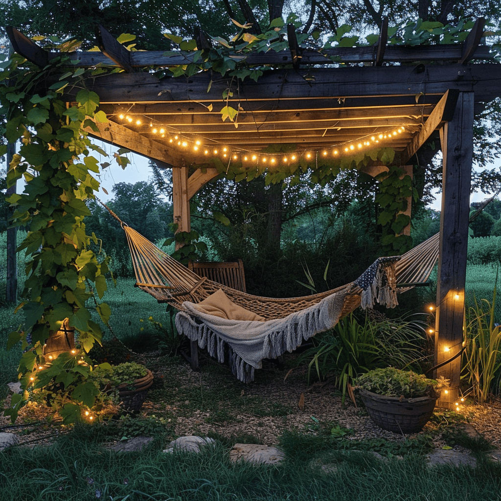 rustic repose hammock