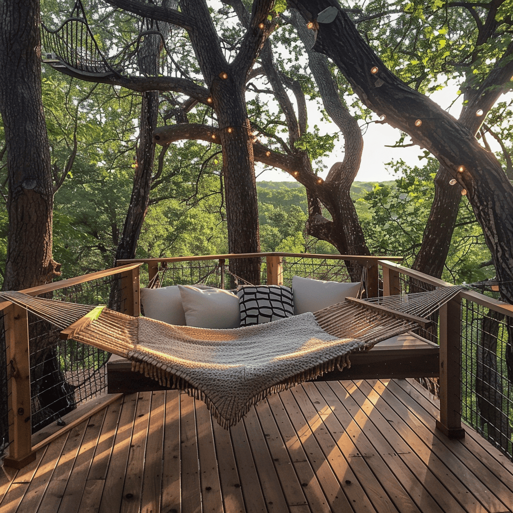 treetop perch hammock